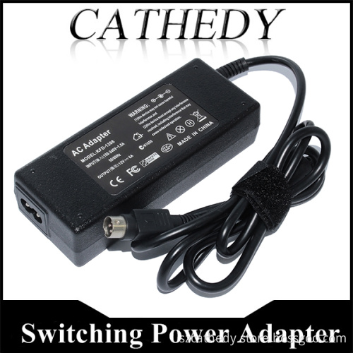 12V 6A Desktop Switching Adapter, 72W LCD/LED Monitor Power Supply
